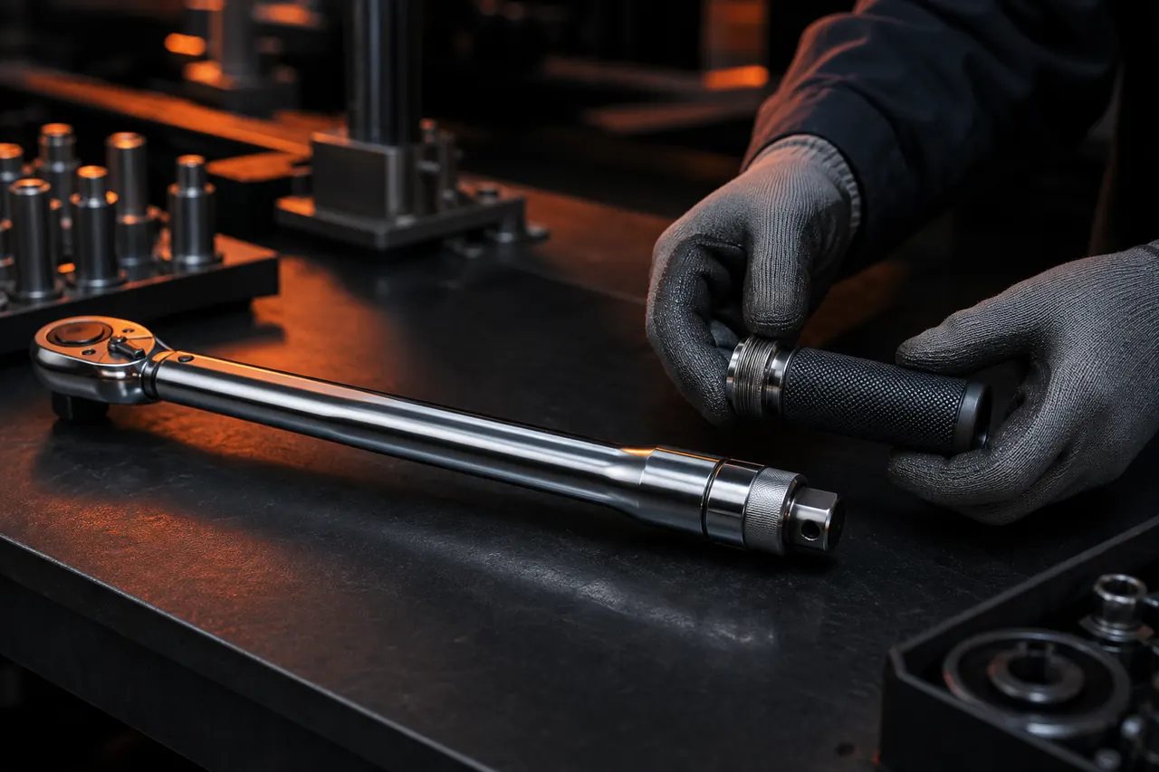 Handle fitting manufacturing step