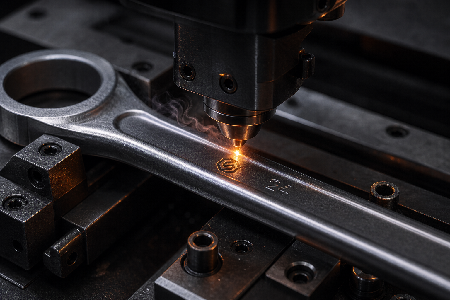 Steel stamping manufacturing step