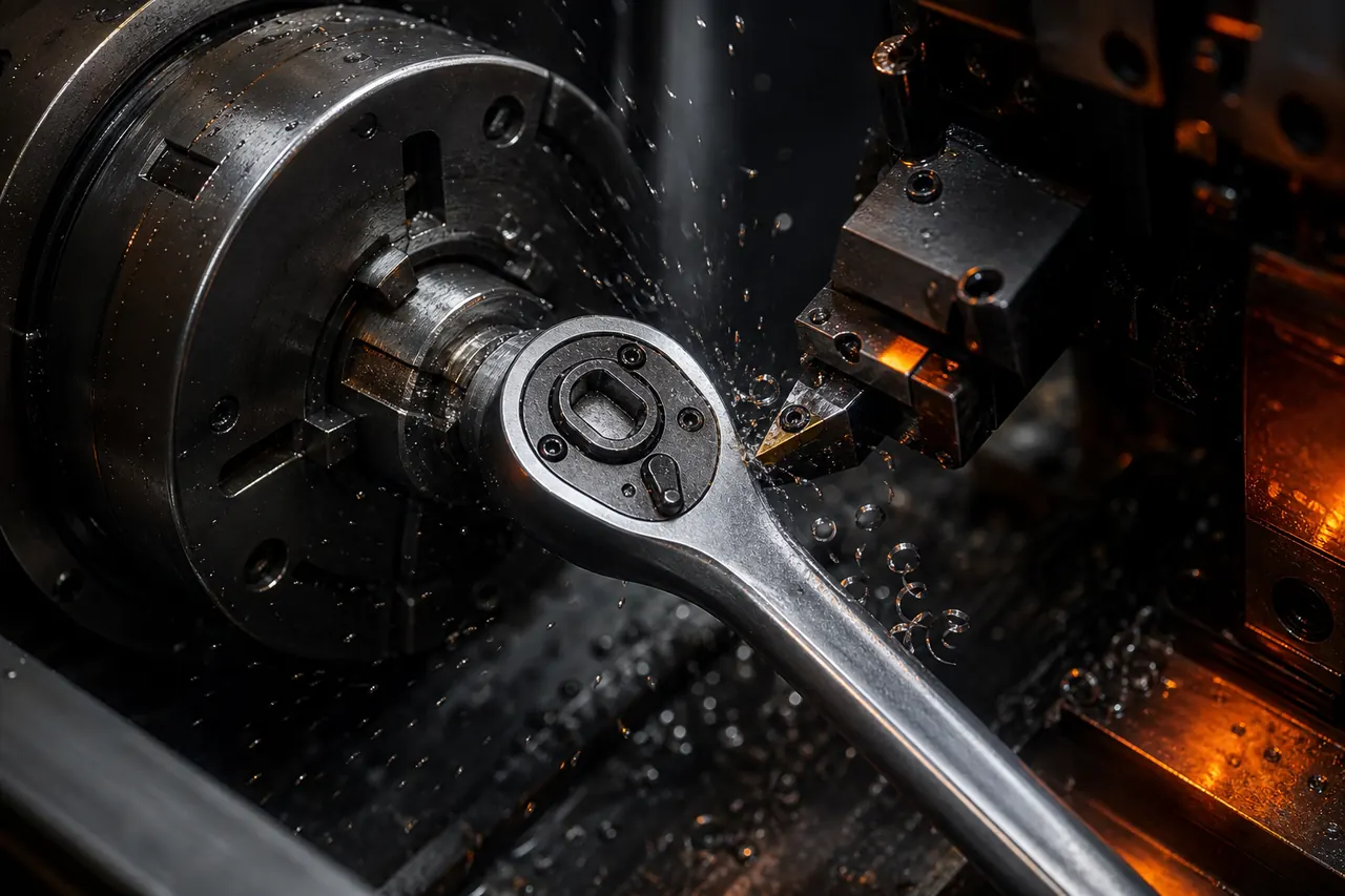 Turning head manufacturing step